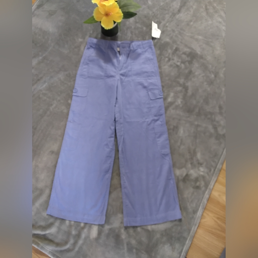 Lavender Wide-Leg Pants
